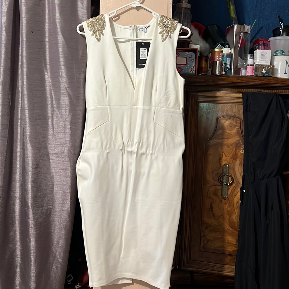 Fashion nova beautiful dress.